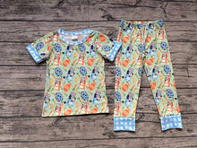 Load image into Gallery viewer, Baby Boys Easter Dog Top Pants Pajamas Outfits Clothes Sets
