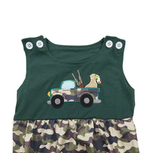 Load image into Gallery viewer, Baby Boys Summer Hunting Camo Rompers
