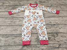 Load image into Gallery viewer, Baby boys Christmas milk cookie rompers
