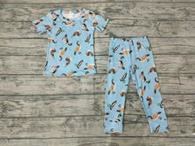 Load image into Gallery viewer, Baby Boys Duck Short Sleeve Shirt Pants Pajamas clothes sets
