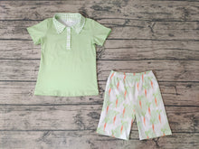 Load image into Gallery viewer, Baby Boys Easter Carrot shorts sets
