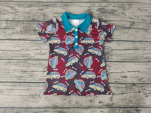 Load image into Gallery viewer, Baby Boys Dinosaur short sleeve shirts tops
