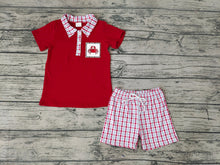 Load image into Gallery viewer, Baby Boys Crab Red shorts sets
