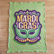 Load image into Gallery viewer, Mardi Gras blankets 1
