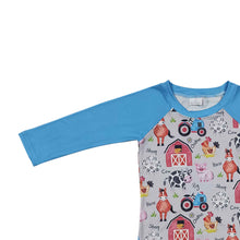 Load image into Gallery viewer, Baby Boys Farm Long Sleeve T-Shirts Tops
