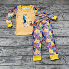 Load image into Gallery viewer, Girls Princess pajamas 3
