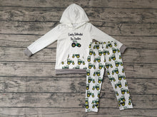Load image into Gallery viewer, Boys hoodie white pants sets
