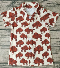 Load image into Gallery viewer, Baby Boys western button up cow shirts
