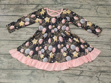 Load image into Gallery viewer, Baby girls new year balloon dresses
