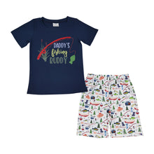 Load image into Gallery viewer, Baby Boys Summer Fishing Shorts Sets
