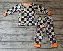 Load image into Gallery viewer, Baby Children Halloween Western Pajamas Clothes Sets
