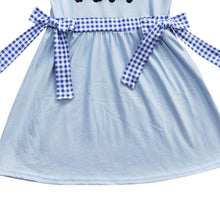 Load image into Gallery viewer, Baby Girls 4th of July Dog Knee Length Dresses

