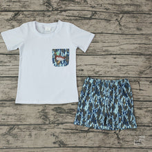 Load image into Gallery viewer, Baby Boys Duck Camo Summer Shorts Sets

