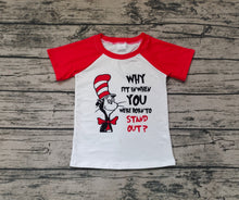 Load image into Gallery viewer, Baby Boys Dr Reading Short Sleeve Raglan Tee Shirts Tops
