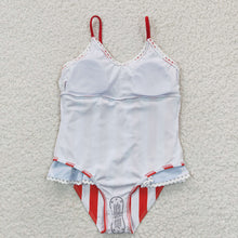 Load image into Gallery viewer, Baby Girls 4th Of July One Pieces Swimsuits

