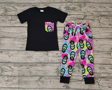 Load image into Gallery viewer, Baby Boys Halloween Pocket Tee Shirt Pants Clothes Sets
