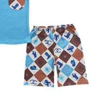 Load image into Gallery viewer, Baby Boys Boots Tee Shirts Shorts Sets
