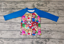 Load image into Gallery viewer, Baby Boys Game Cartoon Long Sleeve Tee Tops
