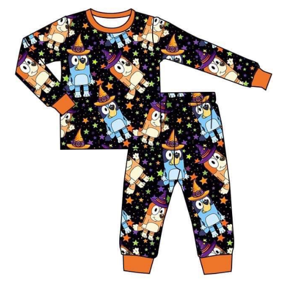 Baby Boys Halloween Dogs Pajamas Clothes Sets split order preorder July 20th