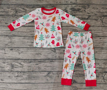 Load image into Gallery viewer, Baby Boys Christmas Gingerbread Pajamas Clothes Sets
