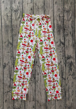 Load image into Gallery viewer, Adult Women Christmas Green Face String Pants Pajamas

