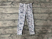 Load image into Gallery viewer, Baby Boys Grey Camo Pockets Bottoms Pants
