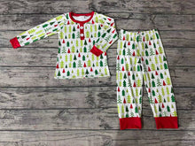 Load image into Gallery viewer, Baby Boys Christmas Tree Pants Pajamas Clothes Sets
