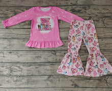 Load image into Gallery viewer, Baby Girls Birthday Dog Bell Pants Clothes Sets
