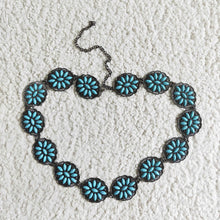 Load image into Gallery viewer, Adult Women Western chains turquoise belts
