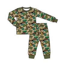 Load image into Gallery viewer, Baby Boys camo tank pajamas pants sets
