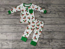 Load image into Gallery viewer, Baby Boys Duck Pocket Tops Pants Pajamas Clothes Sets
