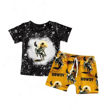 Load image into Gallery viewer, Baby Boys Howdy Horse Summer Shorts Sets
