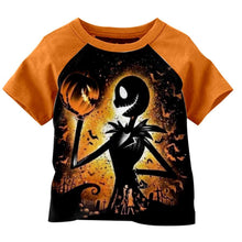 Load image into Gallery viewer, Baby kids Short Sleeve Halloween shirts
