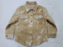 Load image into Gallery viewer, Baby Boys Khaki 2 Corduroy Long Sleeve Buttons Shirts Tops
