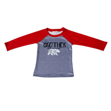 Load image into Gallery viewer, Baby Boys Brother Bear Long Sleeve Christmas Tee Shirts Tops
