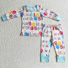 Load image into Gallery viewer, Baby Boys Birthday Party Pajamas Clothes Sets
