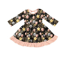 Load image into Gallery viewer, Baby girls new year balloon dresses
