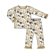 Load image into Gallery viewer, Baby girls New year long sleeve pajamas sets
