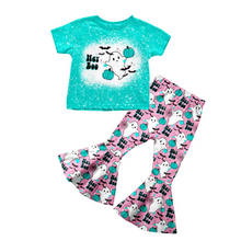 Load image into Gallery viewer, Baby Girls Halloween boo ghost bell pants sets
