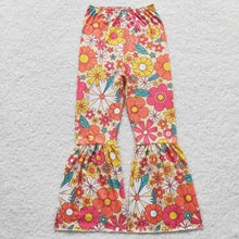 Load image into Gallery viewer, Adult Women Flowers Western Bell Pants Pajamas
