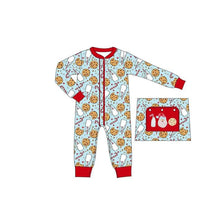 Load image into Gallery viewer, Baby boys Christmas santa milk rompers
