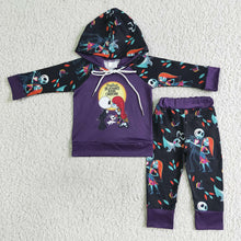 Load image into Gallery viewer, Halloween baby boys hooded fall night clothes
