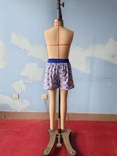 Load image into Gallery viewer, Baby Boys Summer Blue Stripes Shark Trunks Swimsuits Swimwear
