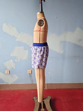 Load image into Gallery viewer, Baby Boys Summer Blue Stripes Shark Trunks Swimsuits Swimwear
