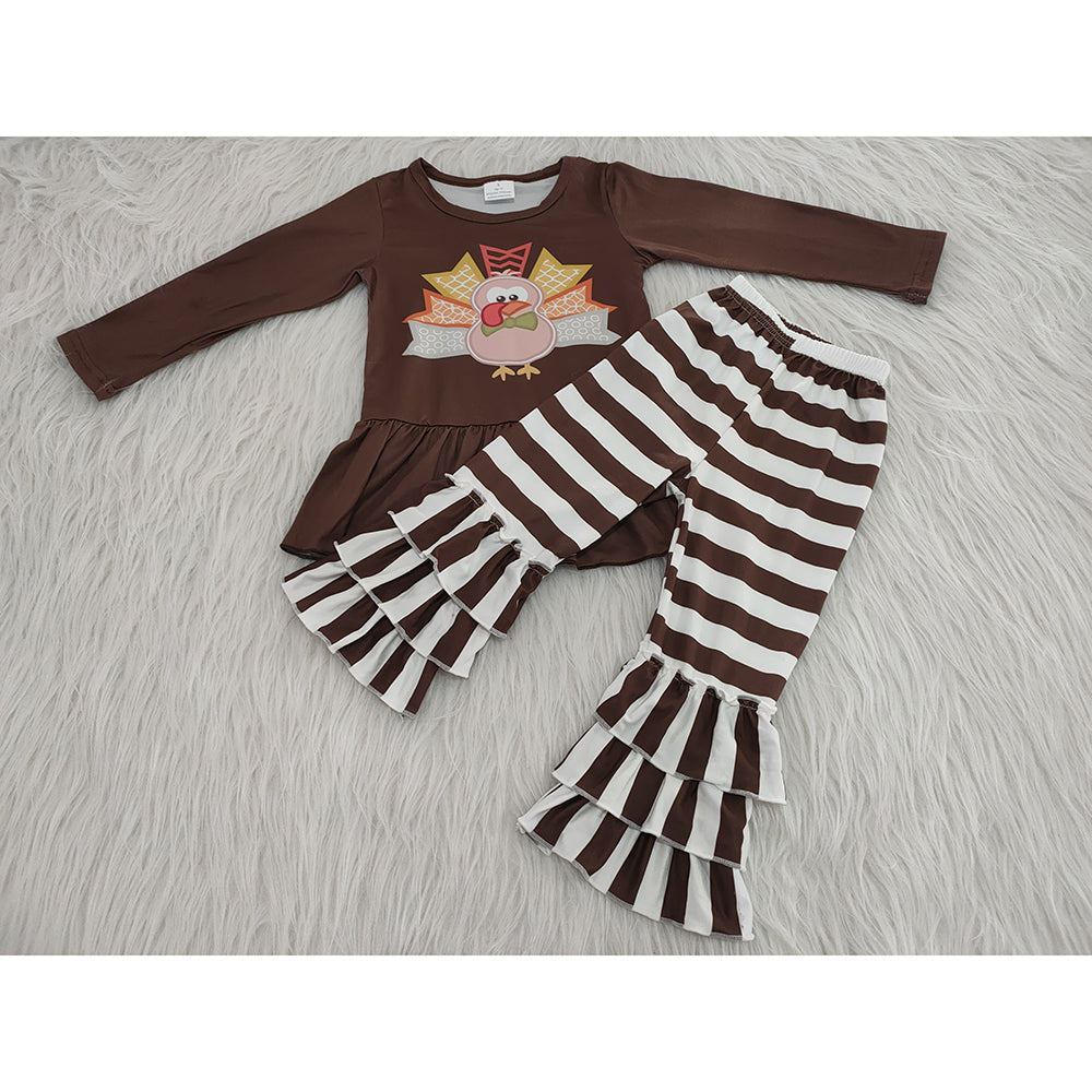 Turkey long sleeve Thanksgiving set