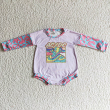 Load image into Gallery viewer, Baby girls sing long sleeve rompers

