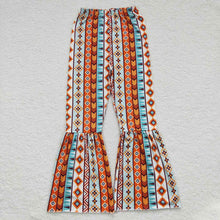 Load image into Gallery viewer, Adult Women Aztec Western Bell Pants
