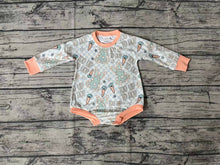 Load image into Gallery viewer, Baby Children Infant Easter Carrots Long Sleeve Rompers
