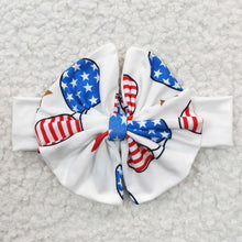 Load image into Gallery viewer, Baby Girls 4Th Of July Babe Bummie Sets
