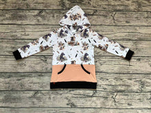 Load image into Gallery viewer, Baby Boys Long Sleeve Dog Hunting Duck Hooded Tee Shirt Tops
